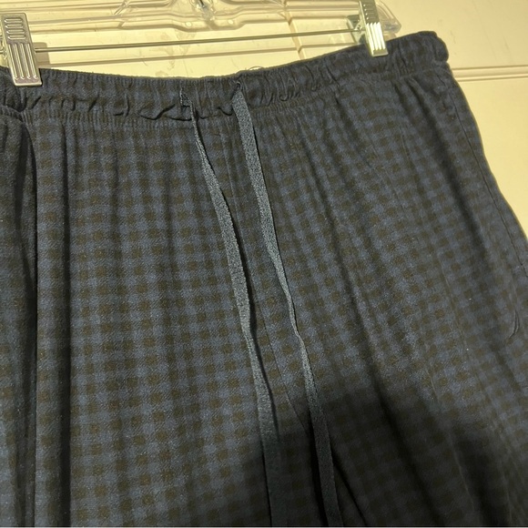 Nautica Mens Pajama Pants Check Black and White Size XL - Picture 1 of 6